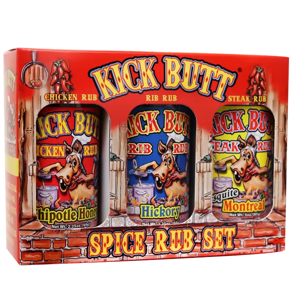 Kick Butt Spice Rub Set