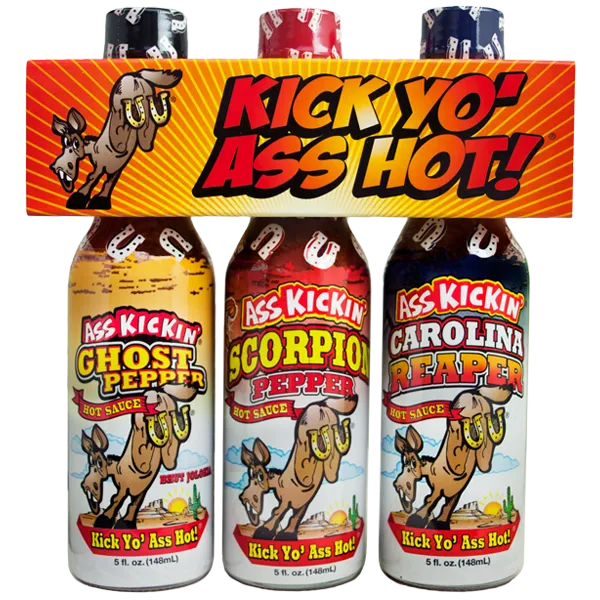 Kick Yo' Ass Hot 3pk
