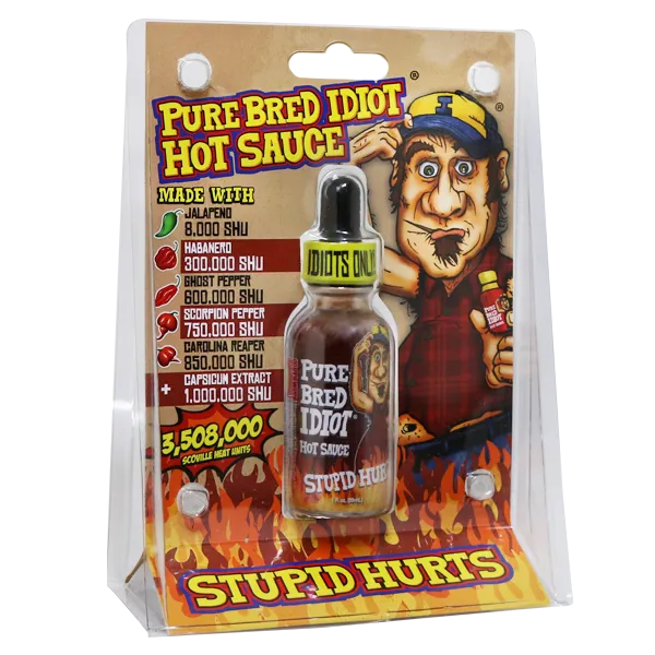 New Pure Bred Idiot Hot Sauce