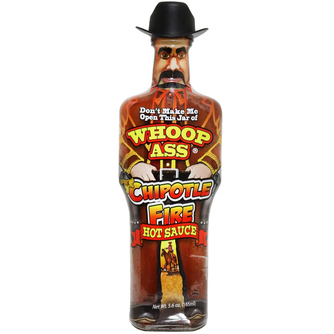 Whoop Ass Chipotle Fire Hot Sauce