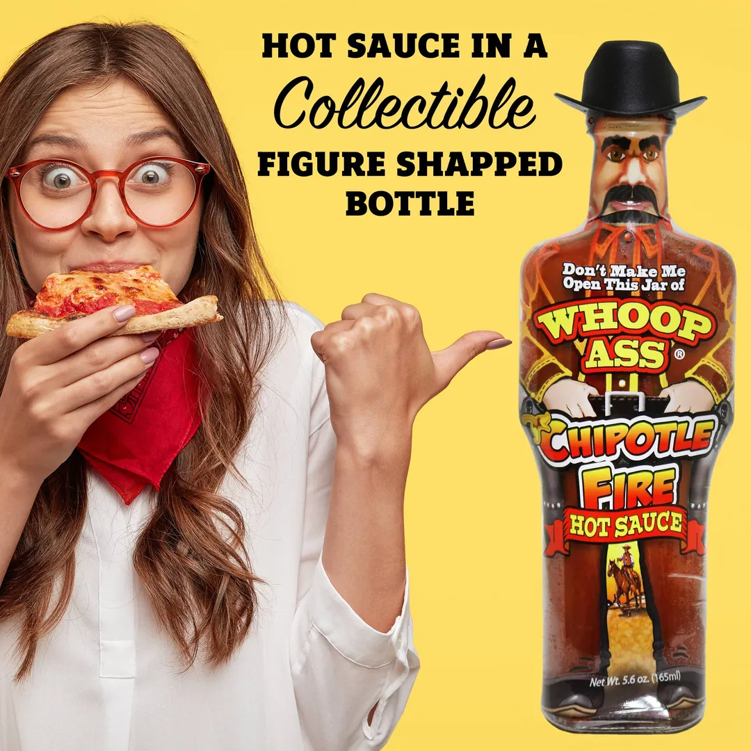 Whoop Ass Chipotle Fire Hot Sauce