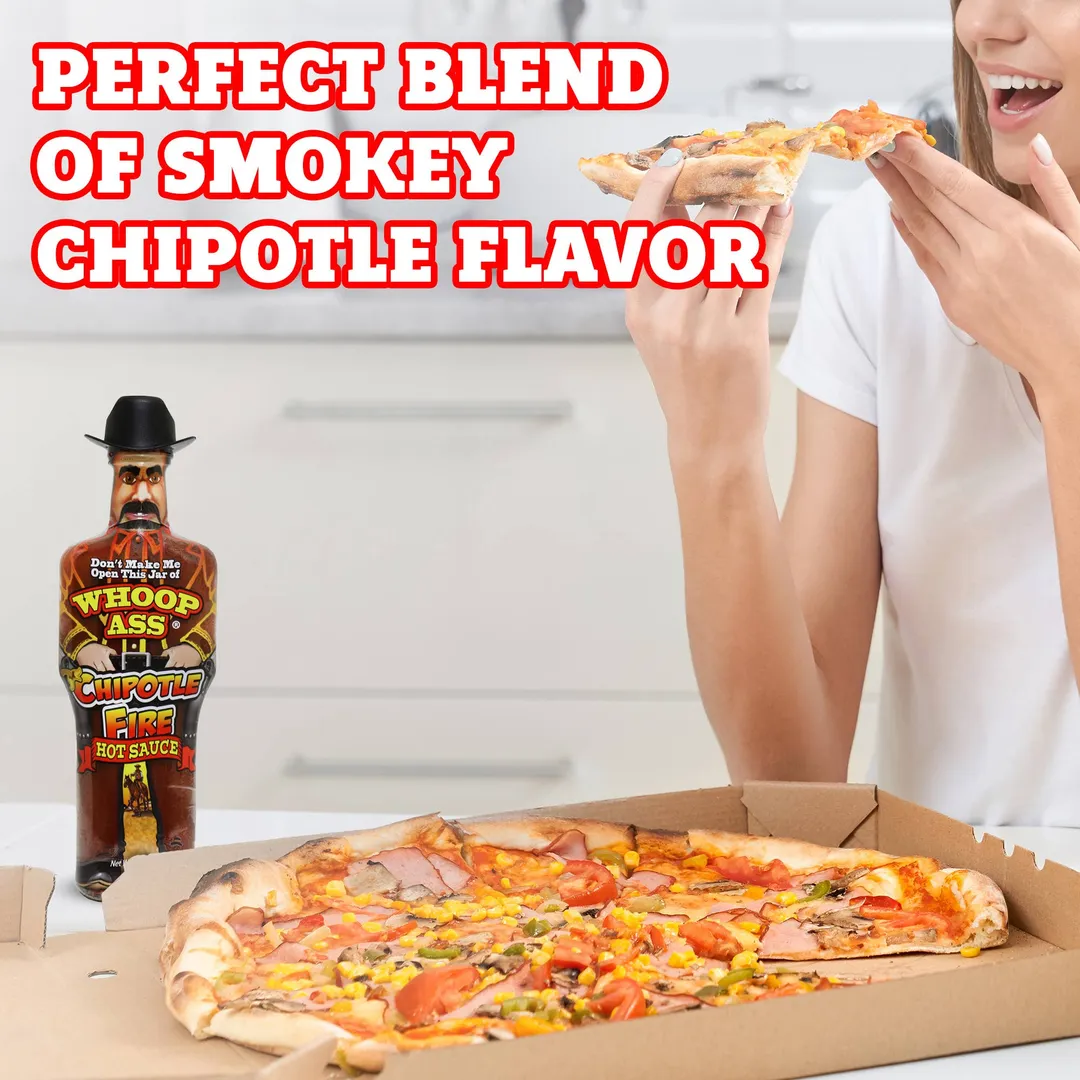 Whoop Ass Chipotle Fire Hot Sauce