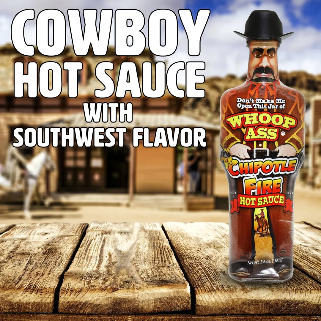 Whoop Ass Chipotle Fire Hot Sauce