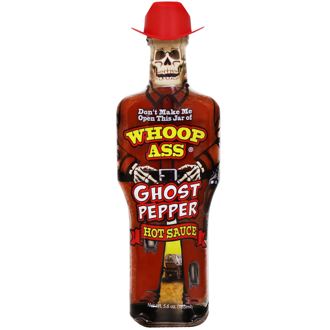Whoop Ass Ghost Pepper Hot Sauce