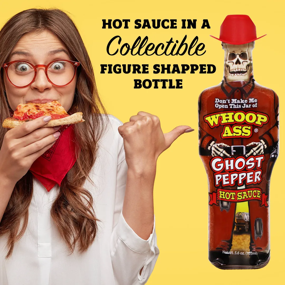 Whoop Ass Ghost Pepper Hot Sauce