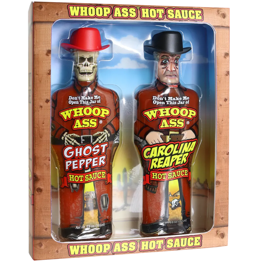 Whoop Ass Hot Sauce 2 Pack