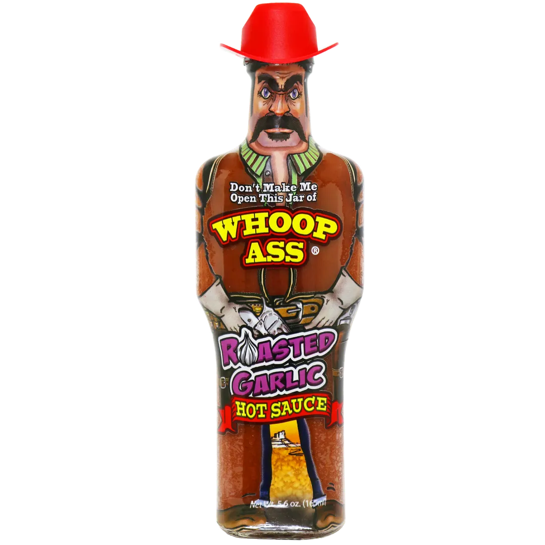 Whoop Ass Roasted Garlic Hot Sauce