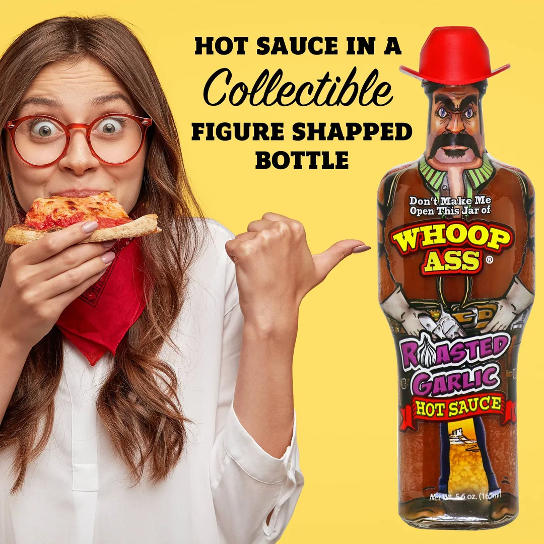 Whoop Ass Roasted Garlic Hot Sauce