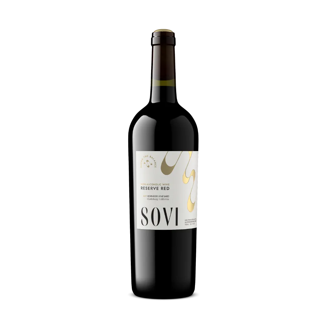 Sovi Reserve Red - SOLD OUT - Non-Alcoholic Wine - Bottles