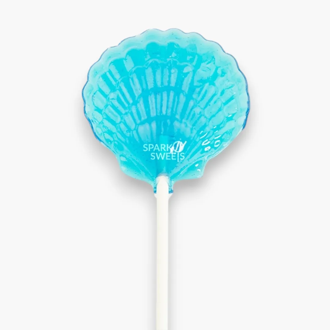 Clam Shell Lollipops - 2.2" (Color Mix)