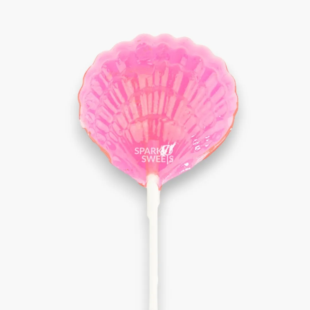 Clam Shell Lollipops - 2.2" (Color Mix)