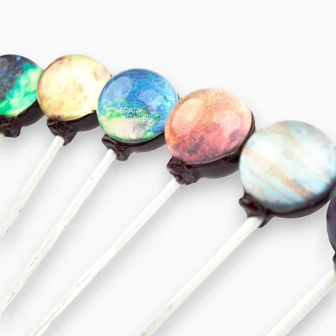 Galaxy Lollipops Planet Designs