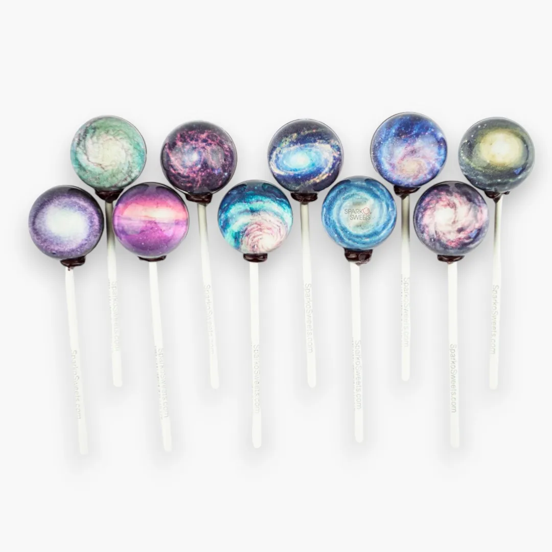 Galaxy Lollipops Spiral Designs