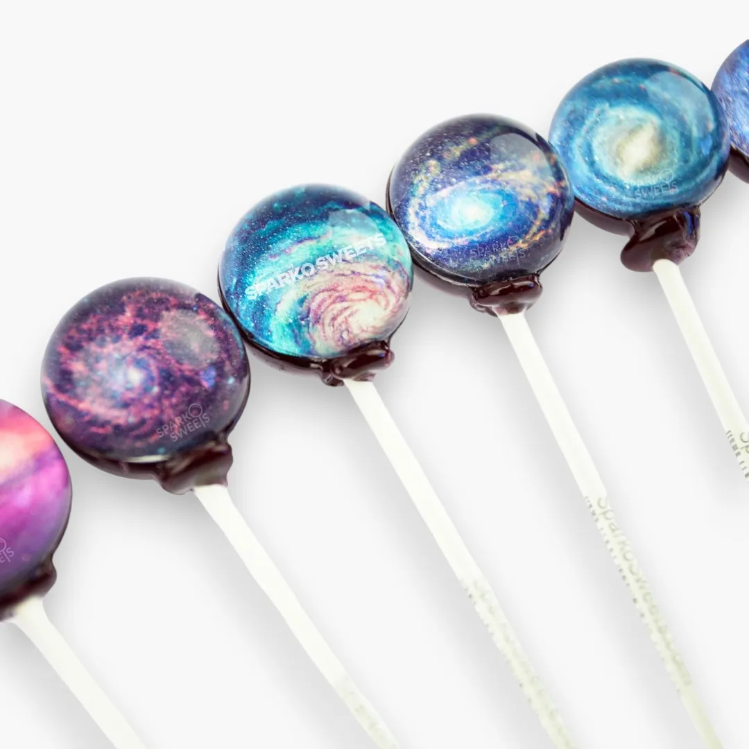 Galaxy Lollipops Spiral Designs