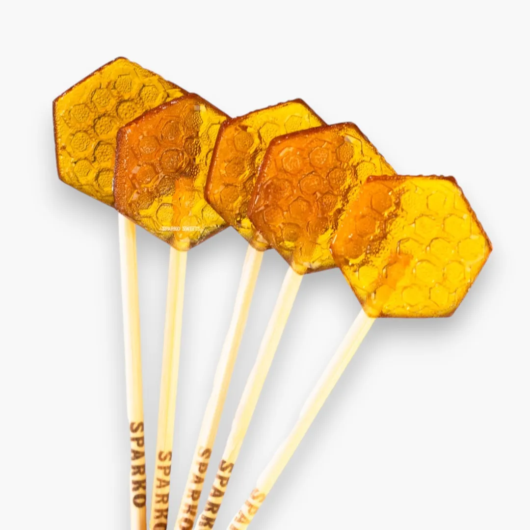 Honeycomb Lollipops - 1.25"