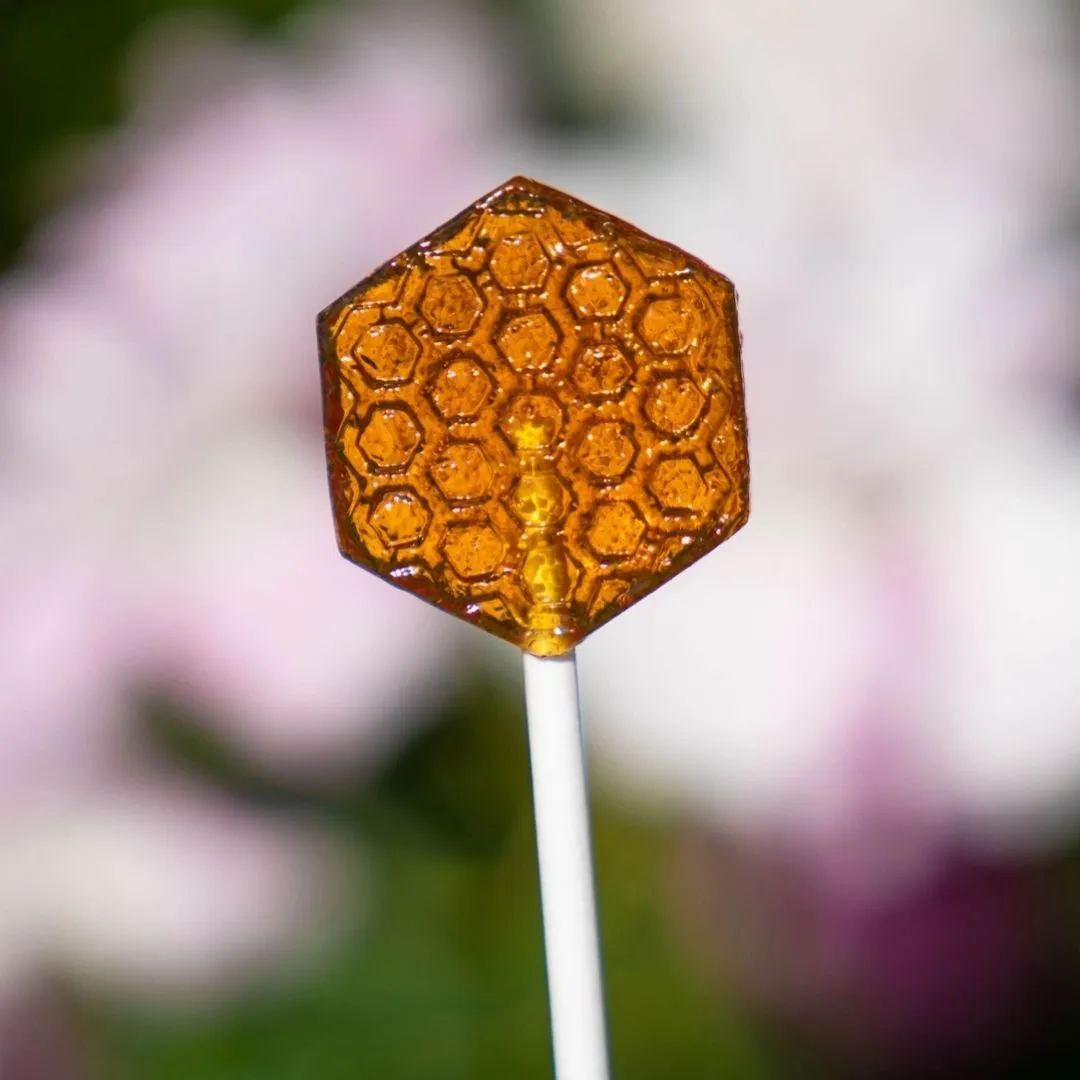 Honeycomb Lollipops - 1.25"