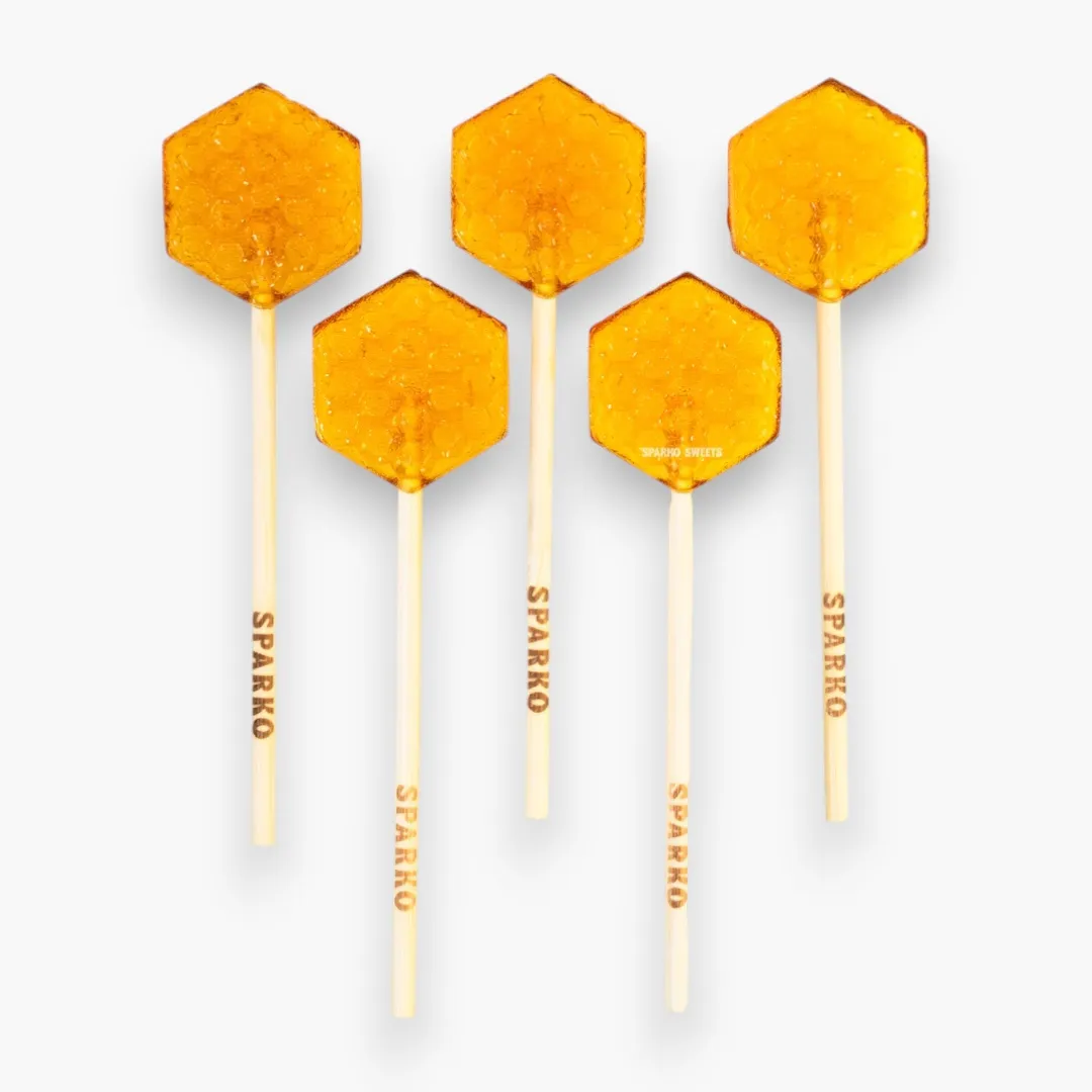 Honeycomb Lollipops - 1.25"