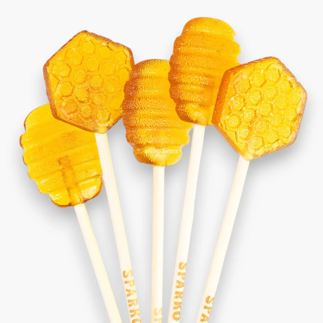 Honey Dipper Lollipops - 1.5"