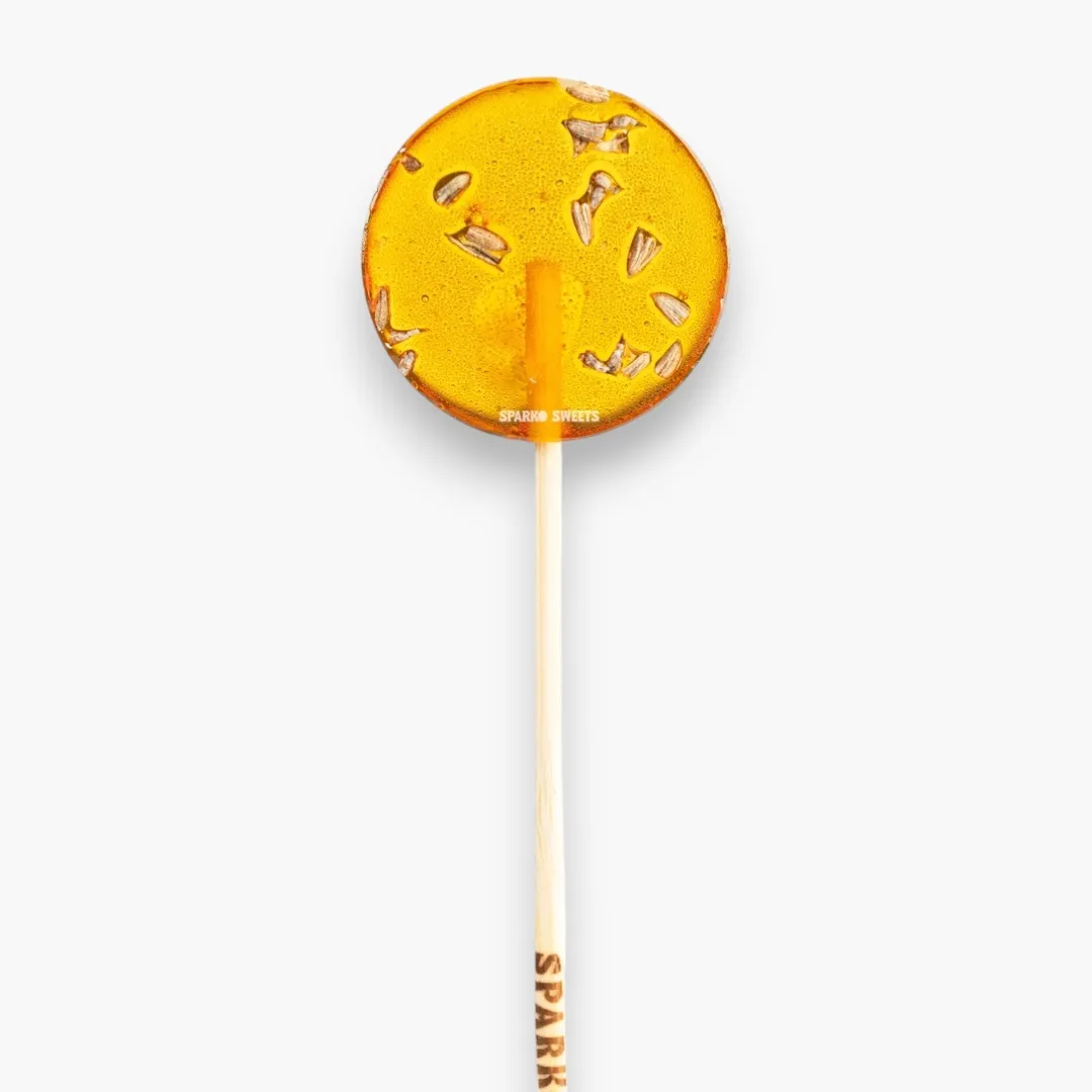 Honey Lavender Tea Lollipops - 1.7"