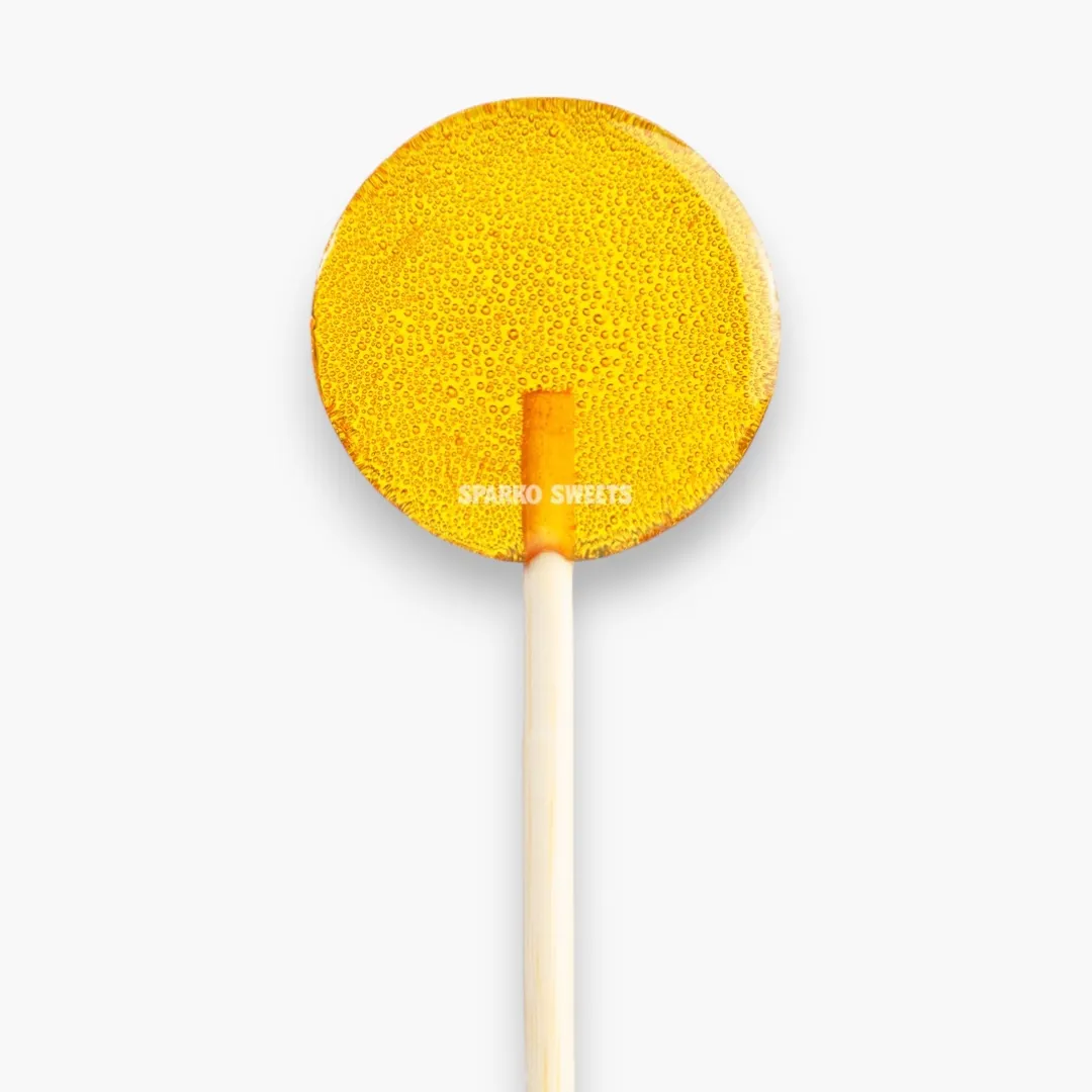 Honey Mini Lollipops - 1.4" Round