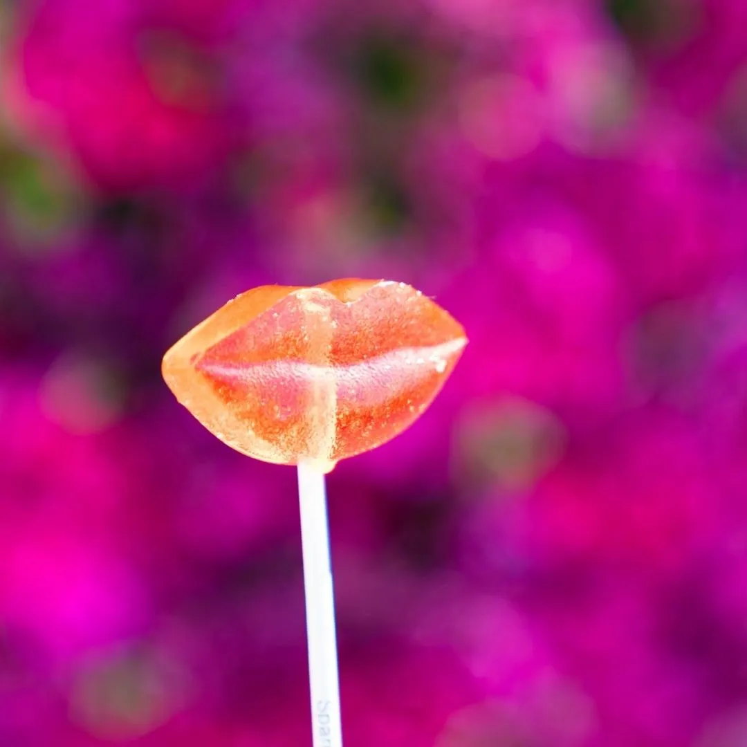 Lip Lollipops - 2.5" (Red)