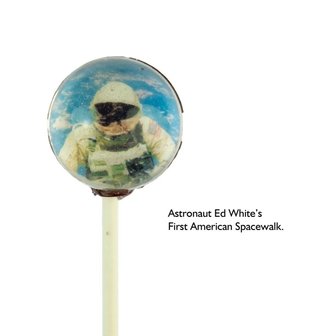 Sugar Free Galaxy Lollipops - Nasa Gemini Designs
