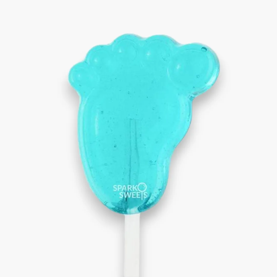 Twinkle Pops Baby Feet Long-Stem Lollipops (Color Mix)
