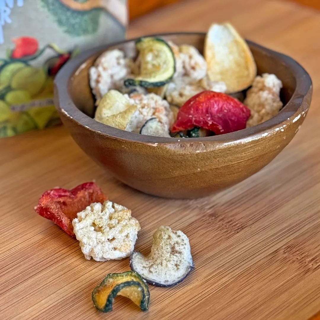 Mediterranean Mix Veggies w/Sticky Rice Chips (1.06 oz./30g Bags)