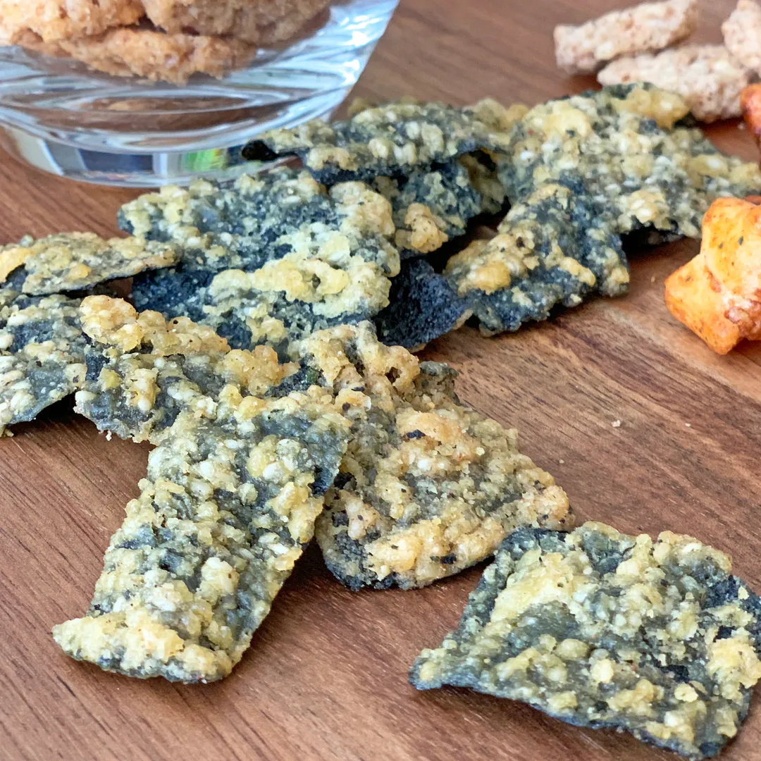 Tempura Seaweed Chips - Sea Salt (1.41 oz./40g Bags)