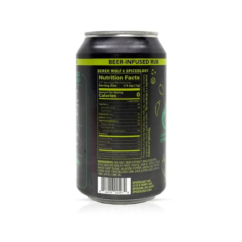 Jalapeño Lime Pilsner Rub