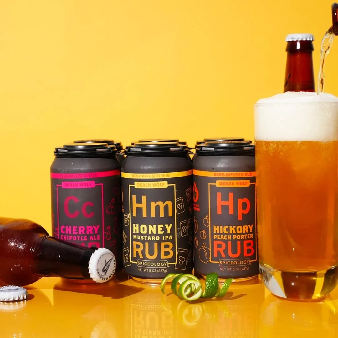 6 Pack Beer Rub Sampler