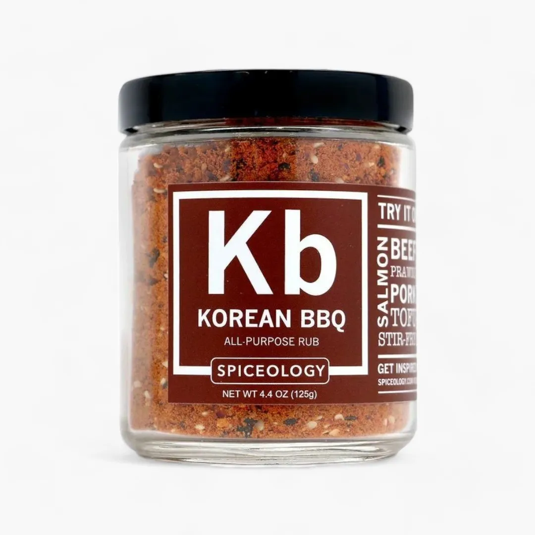 Bbq Rub Gift Set | 8 Glass Jars