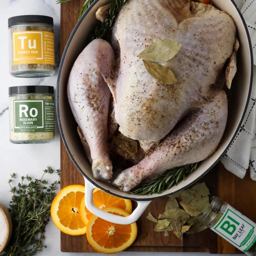 Rosemary Dijon Rub | Glass Jar
