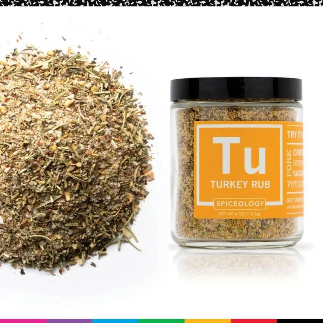 Turkey Rub | Glass Jar