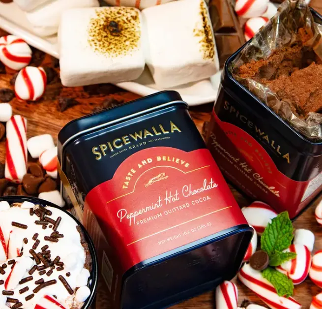 Deluxe Peppermint Hot Chocolate
