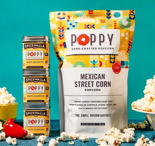 Poppy Handcrafted Popcorn's Elote Seasoning