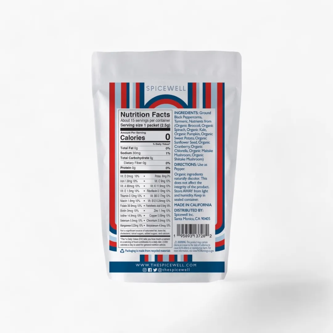 New Pepper 15 On-The-Go Individual Servings