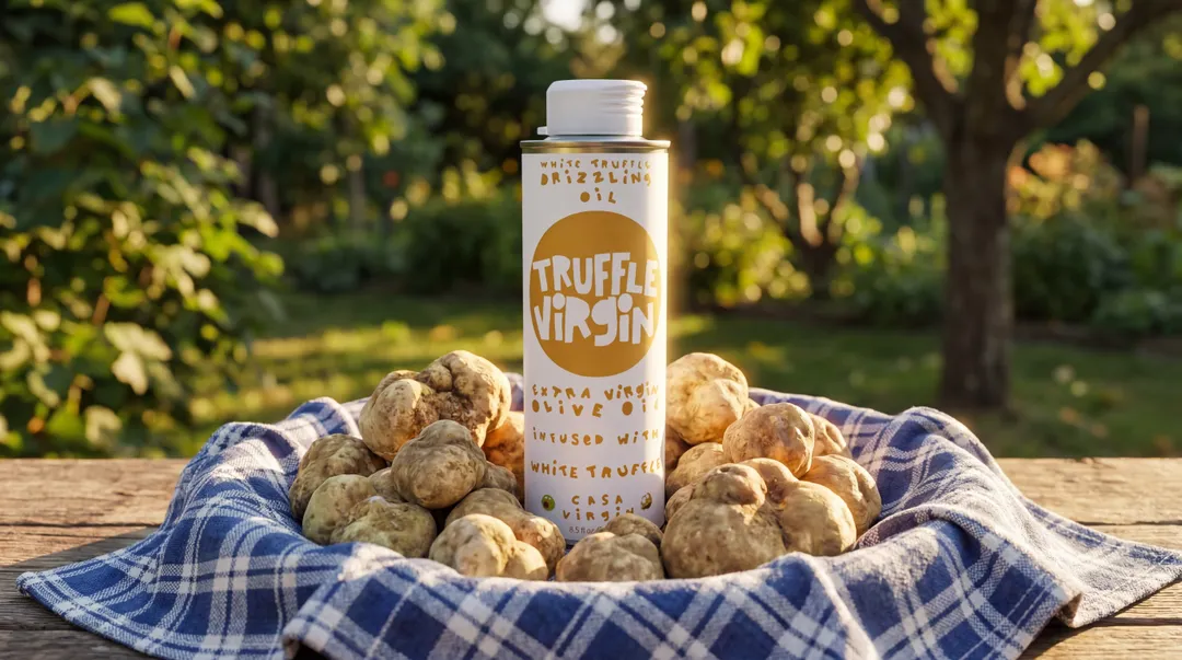 Truffle Virgin — White Truffle Drizzling Olive Oil