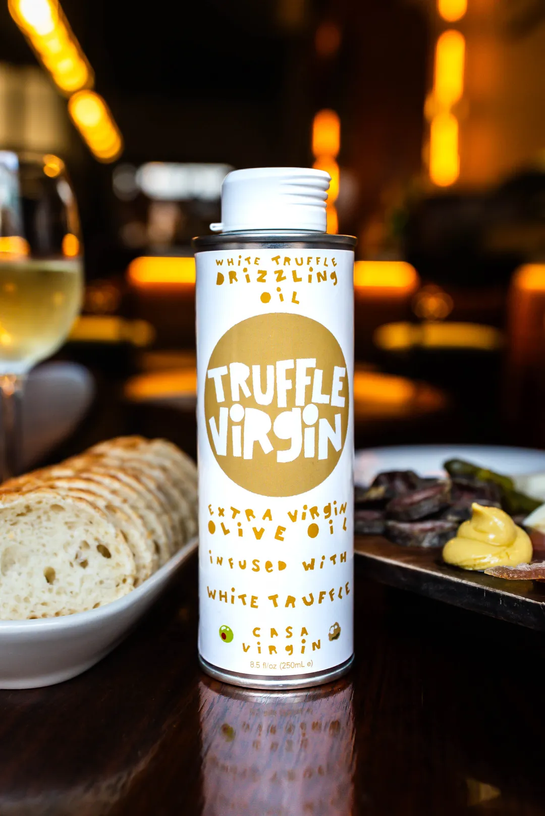Truffle Virgin — White Truffle Drizzling Olive Oil