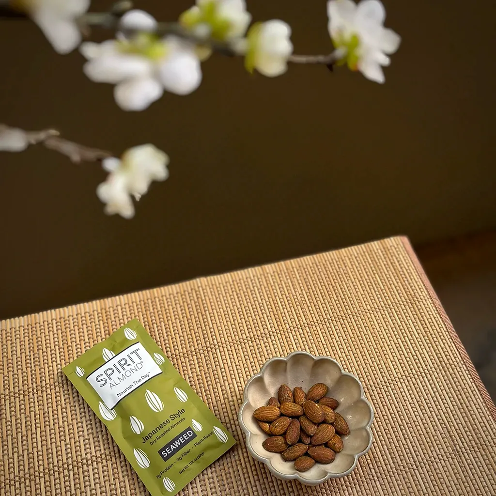 Seaweed Almonds - Retail Display Case of 12