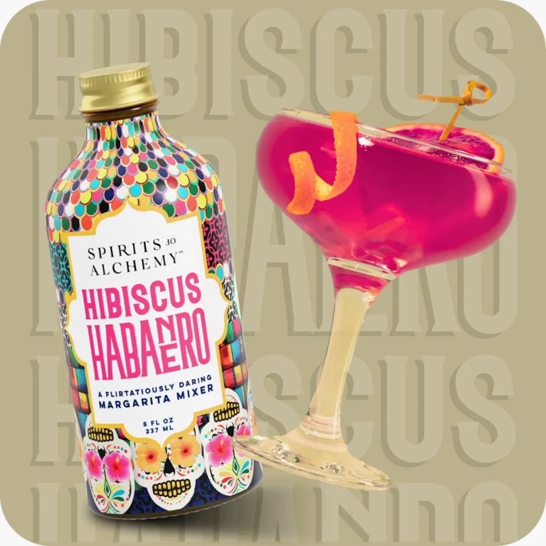 Hibiscus Habanero | Spicy Jalapeño Margarita Cocktail Mixer