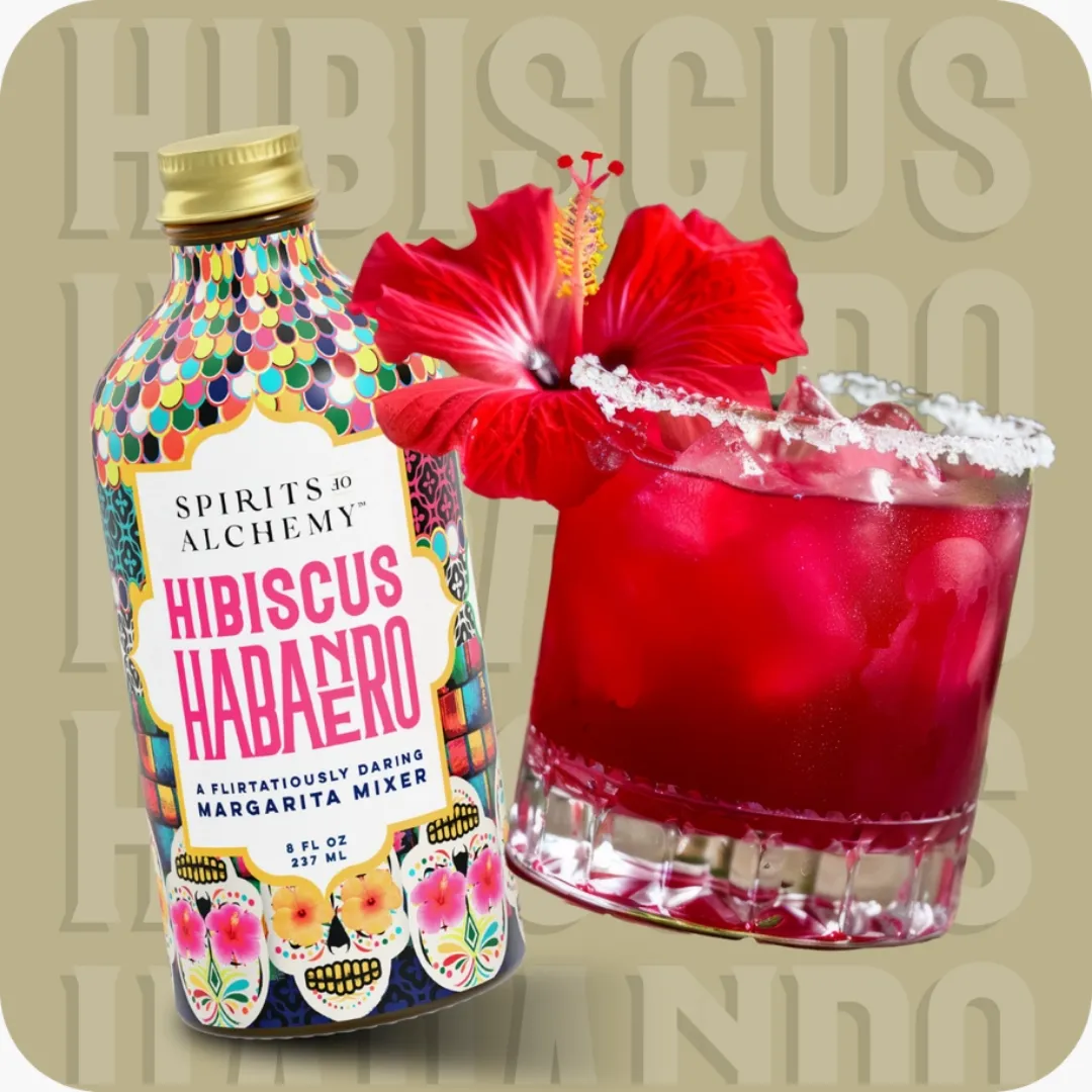 Hibiscus Habanero | Spicy Jalapeño Margarita Cocktail Mixer