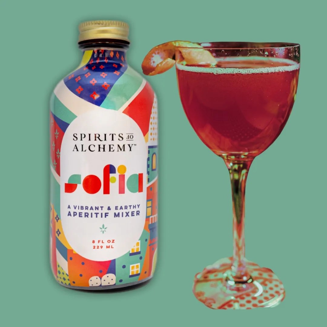 Sofia | Italian Aperitif Cocktail Mixer | Mocktail | Gift