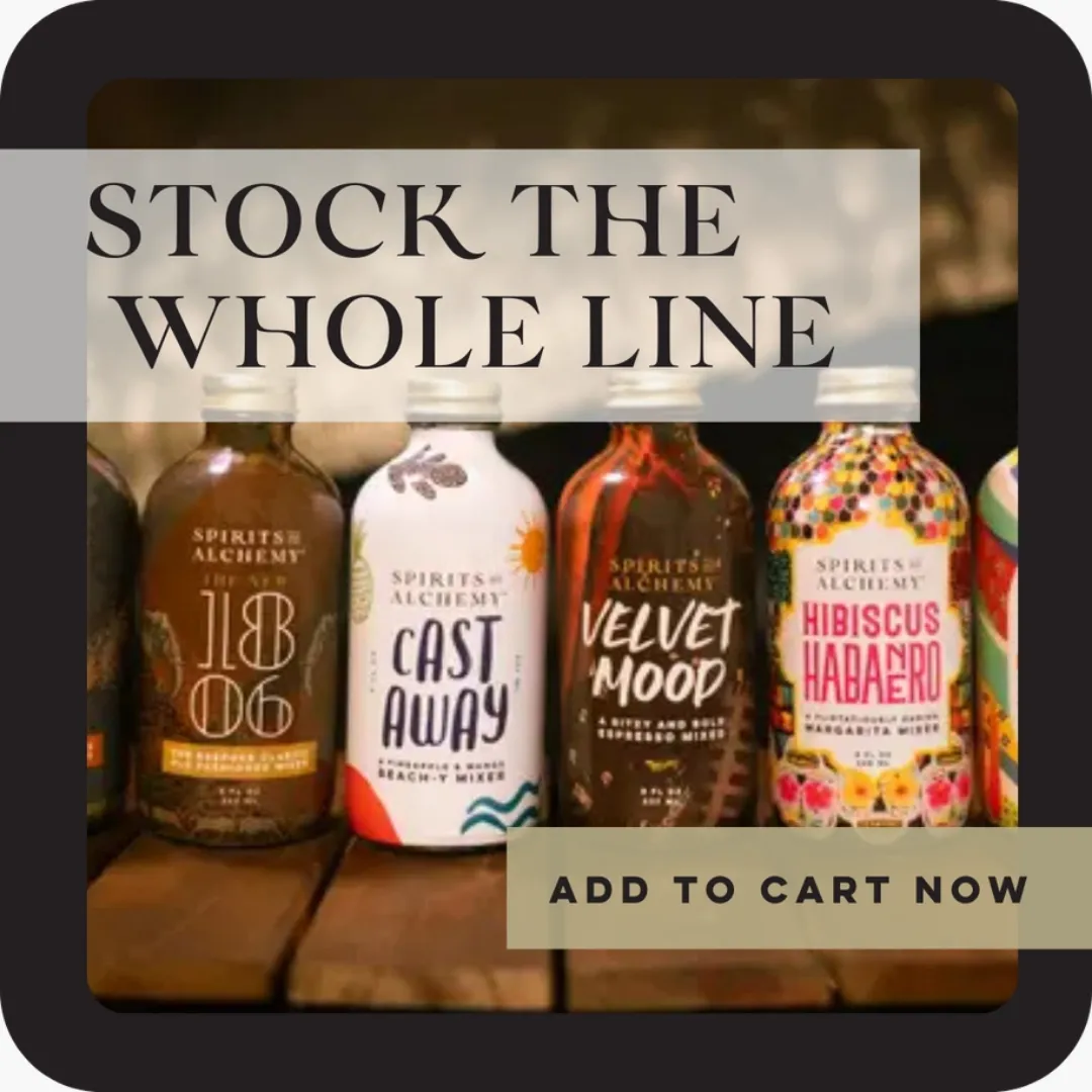 The New 1806 Spicy | Old Fashioned Cocktail Mixer | Gift