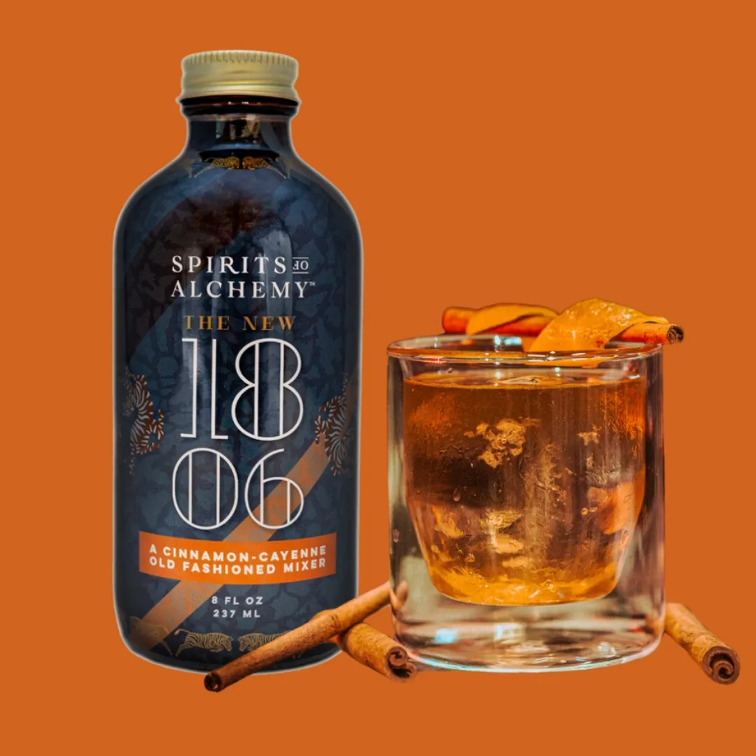 The New 1806 Spicy | Old Fashioned Cocktail Mixer | Gift