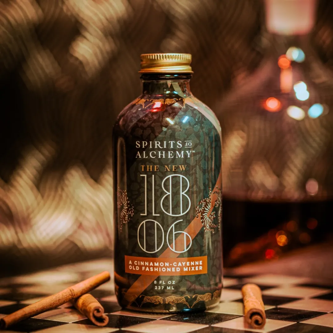 The New 1806 Spicy | Old Fashioned Cocktail Mixer | Gift
