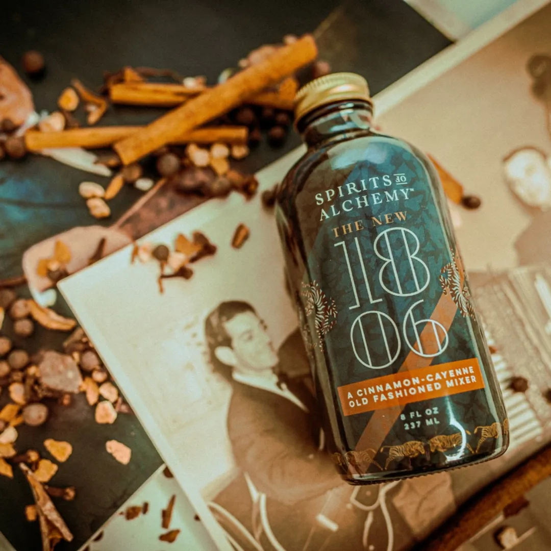 The New 1806 Spicy | Old Fashioned Cocktail Mixer | Gift