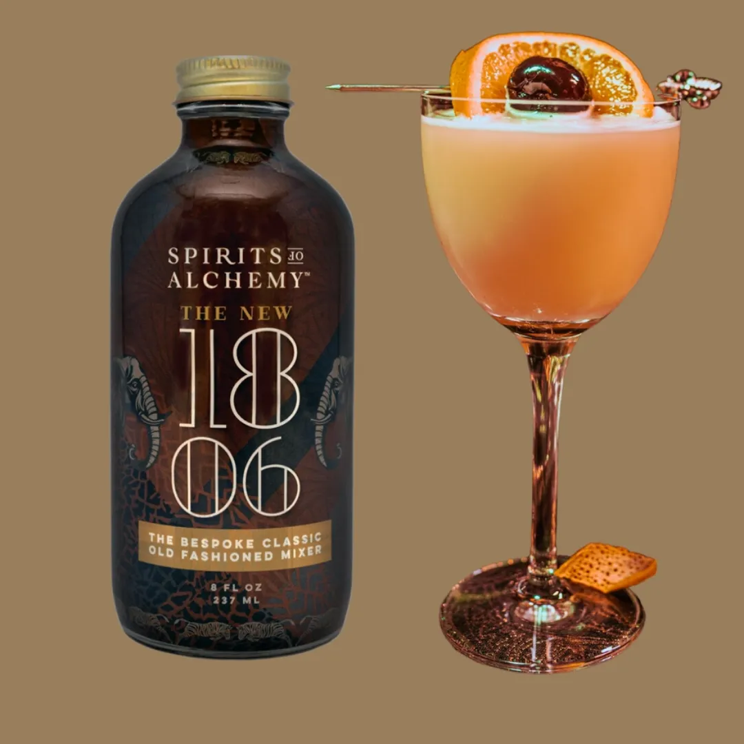 The New 1806 | Classic Old Fashioned Cocktail Mixer | Gift
