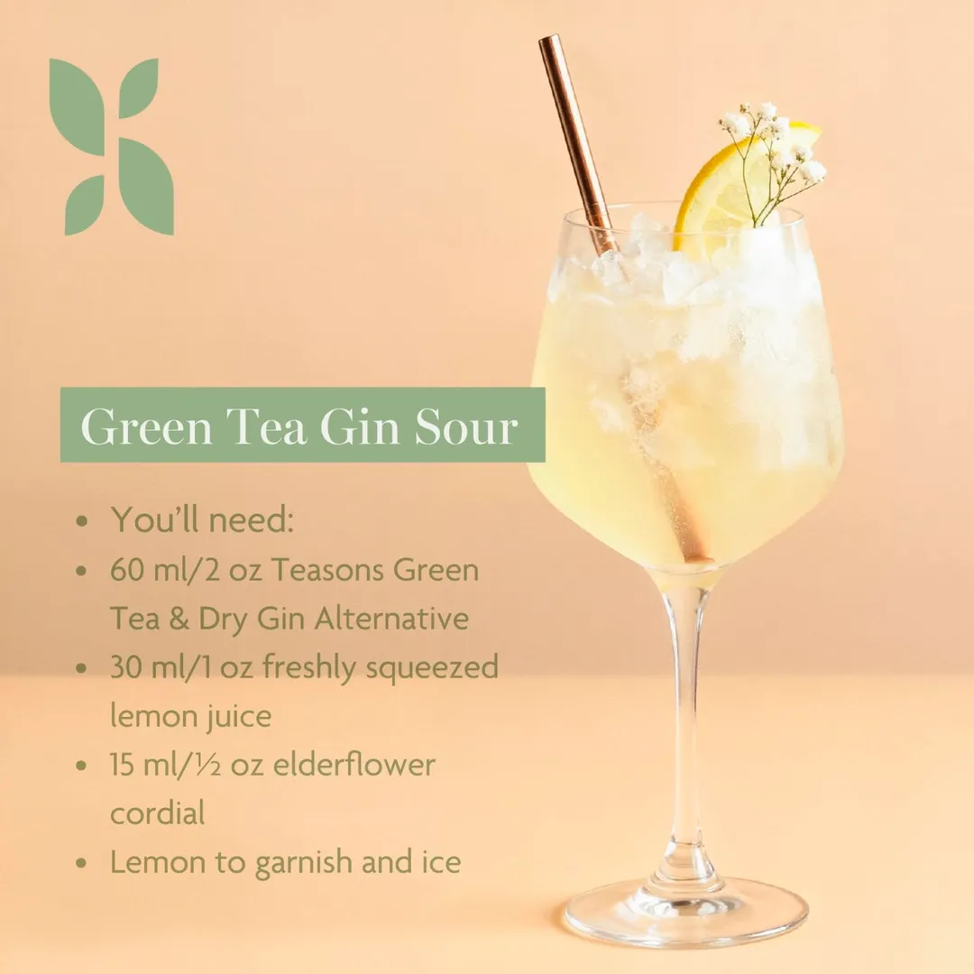 Teasons Green Tea & Dry Gin Alternative