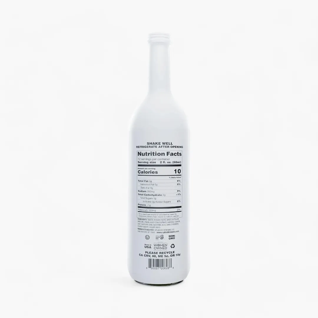 SPLASH Mixers Bloody Mary 750mL
